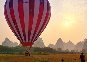 桂林阳朔天行热气球飞行基地