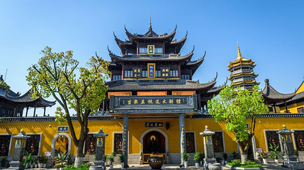 吴江运河文化旅游景区-小九华寺第 1 张图片