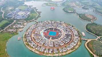 湖上升明月景区