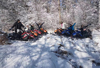 东北越野车雪地摩托车穿越第 15 张图片