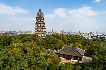 虎丘山风景名胜区-虎丘塔第 6 张图片