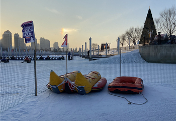 哈尔滨外滩雪人码头第 30 张图片