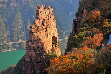 河南宝泉旅游区-宝泉大峡谷第 43 张图片