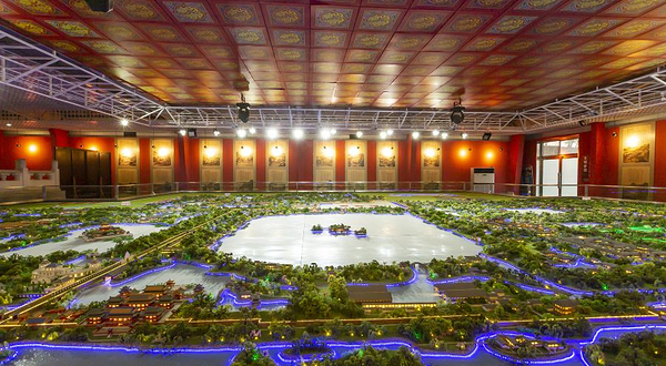 圆明园全景沙盘展