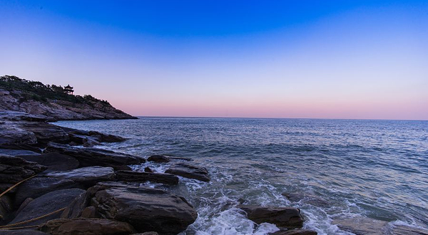 苏马湾风景区-海天一色