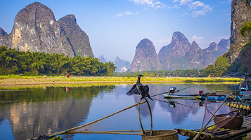 桂林兴坪漓江(20元人民币背景)