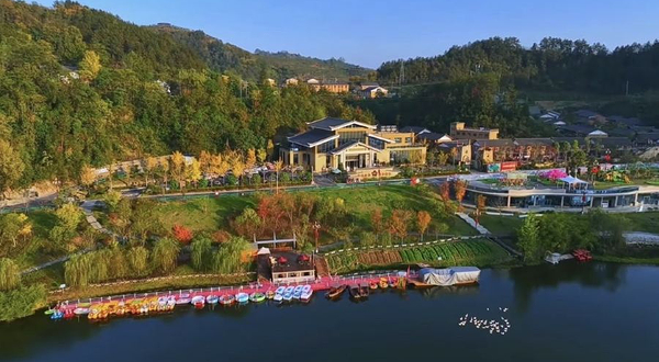 桃花岛夯土小镇景区