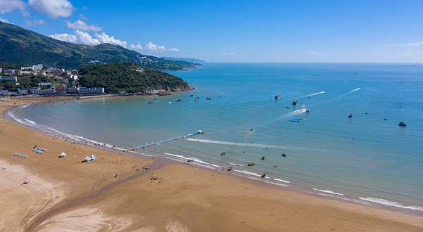 苍南县渔寮旅游区-渔寮大沙滩