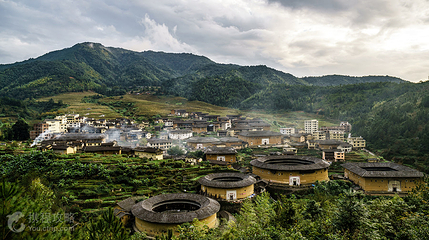 福建初溪客家土楼群第 6 张图片