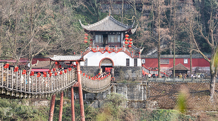 都江堰景区-安澜桥第 3 张图片