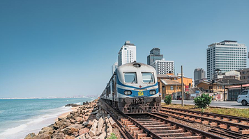 斯里兰卡海上火车