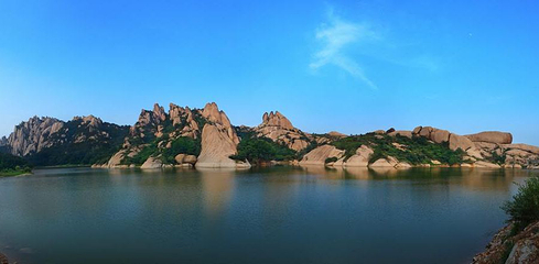 嵖岈山风景区-琵琶湖第 1 张图片