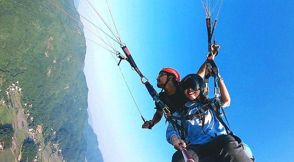 晟风动力滑翔伞飞行体验