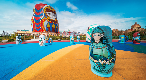 满洲里套娃景区