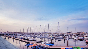 大连星海湾帆船基地