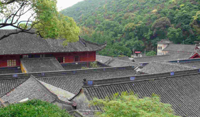 天童寺九峰之巅第 1 张图片