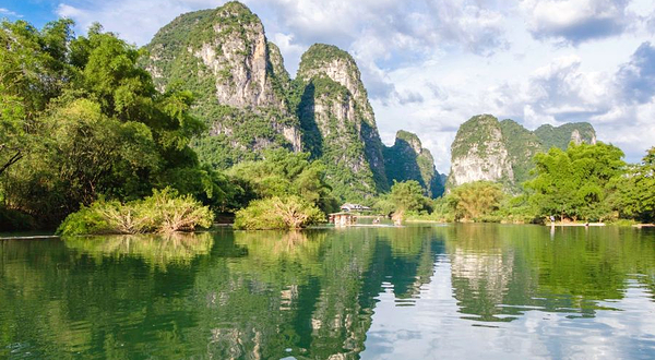 富里桥竹筏漂流