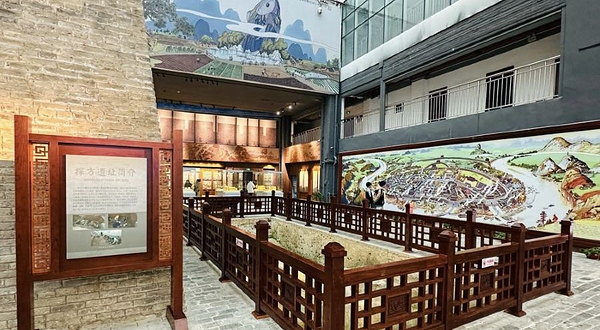 古城印记-正南门城墙遗址陈列馆