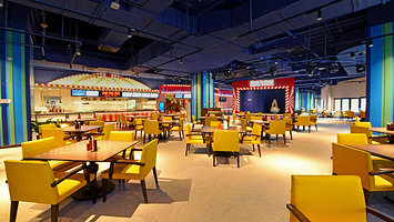 美食小镇自助餐厅·麻辣小龙虾·魔术表演(马戏酒店)