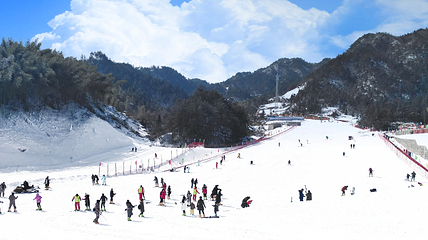 天柱山滑雪胜地第 7 张图片