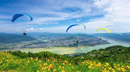 云阳国际滑翔伞基地第 1 张图片