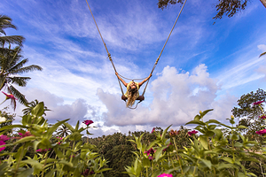 巴厘岛大秋千