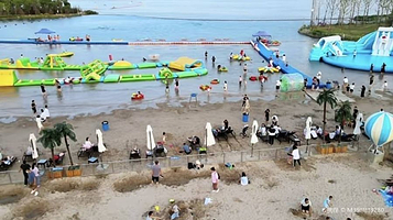 晋阳湖公园-沙滩浴场