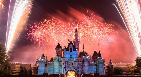 香港迪士尼城堡广场