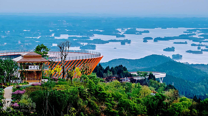 成都龙泉山丹景台旅游景区第 9 张图片
