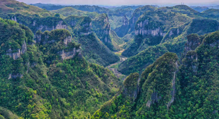 九龙溪峡谷第 1 张图片