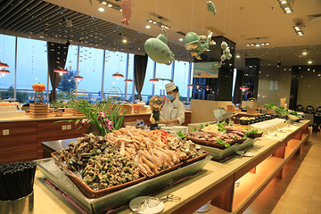 北海银滩一号国际会议中心酒店·海鲜自助美国厅第 5 张图片