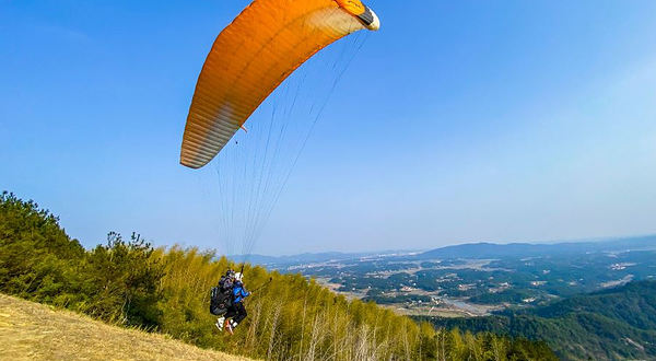 长沙北山滑翔伞基地