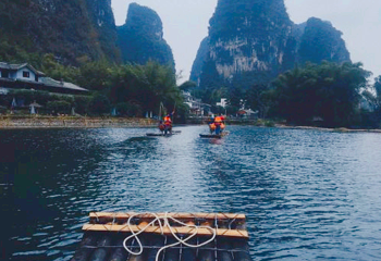 聚龙河竹筏飘流第 1 张图片