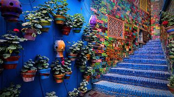 喀什古城彩虹巷