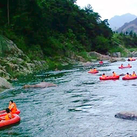 雁荡山仙溪漂流