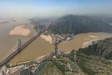 黄河龙门风景区第 3 张图片