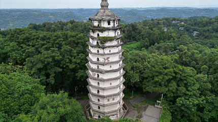北山石刻景区-多宝塔第 1 张图片