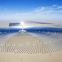 敦煌光电博览园(超级镜子发电站)