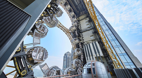 影汇之星8字形摩天轮