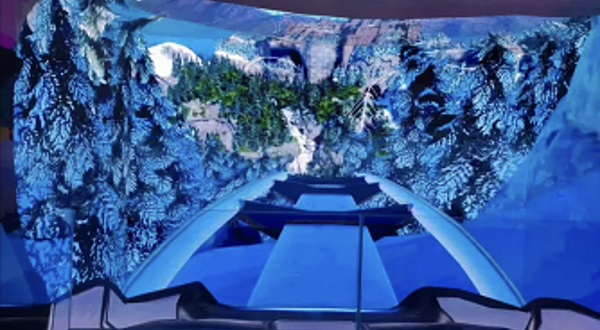 西安魔镜悬浮玻璃剧场