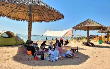 南海湿地景区-黄金沙滩第 1 张图片