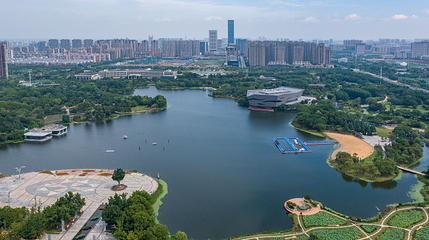 泰州市天德湖公园第 1 张图片