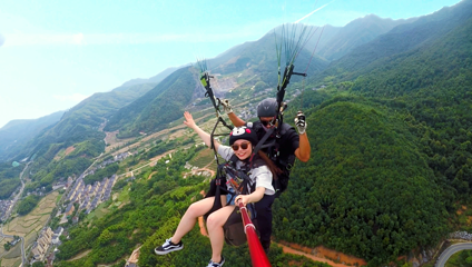 杭州叠空滑翔伞基地第 3 张图片