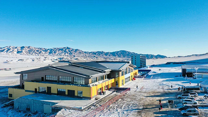 博州赛里木湖滑雪场第 5 张图片