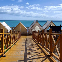 青海湖东格尔观景台