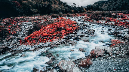 红石滩第 1 张图片