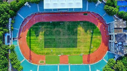 南京五台山体育场第 1 张图片