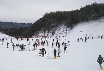 天柱山滑雪胜地第 11 张图片