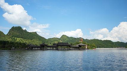 杉木湖景区第 1 张图片