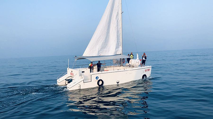 北戴河浅水湾帆船基地第 1 张图片